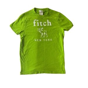 Abercrombie Kids Short Sleeve T-Shirt Green SZ L